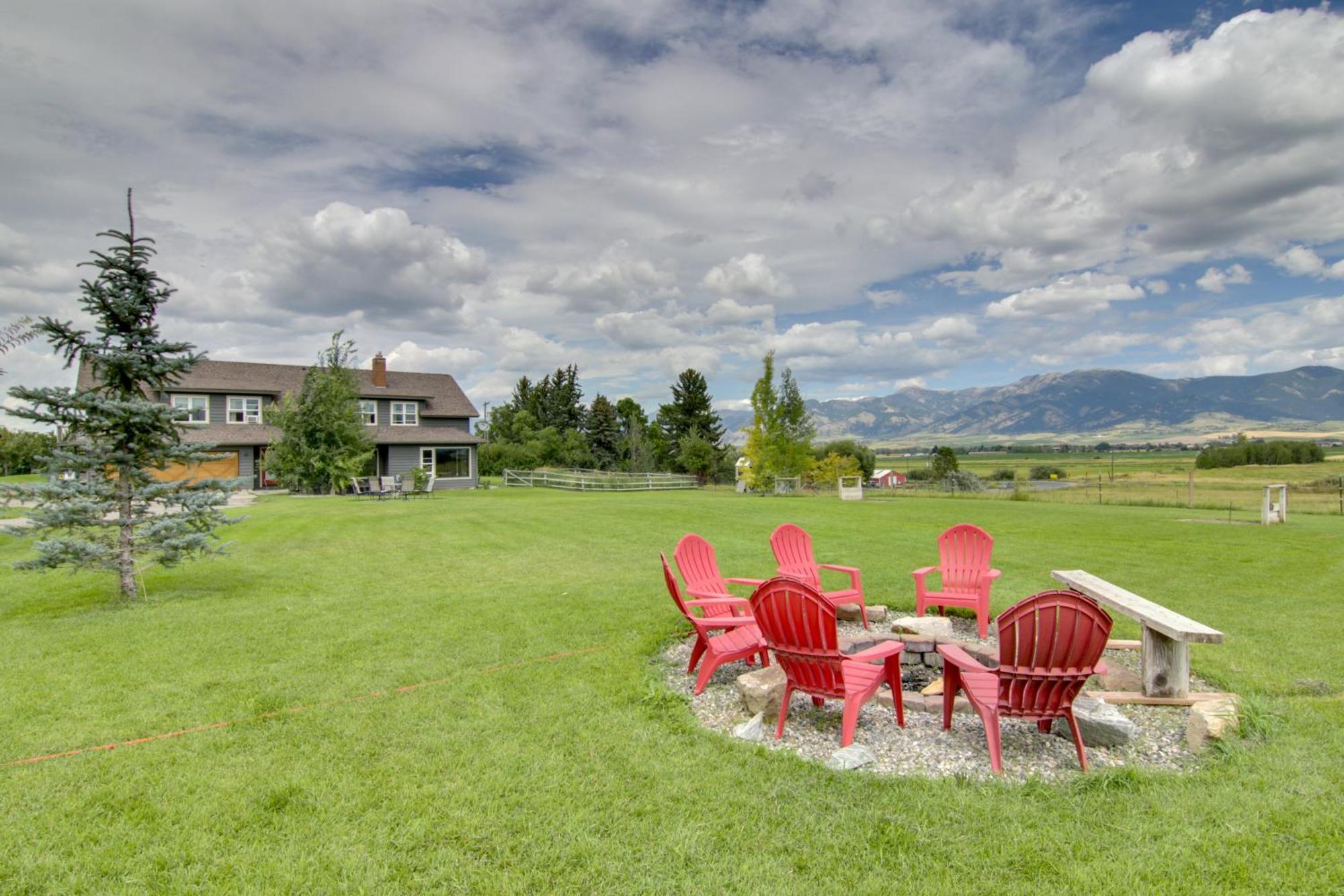 Bozeman Home On 11 Acres With Mountain Views! エクステリア 写真