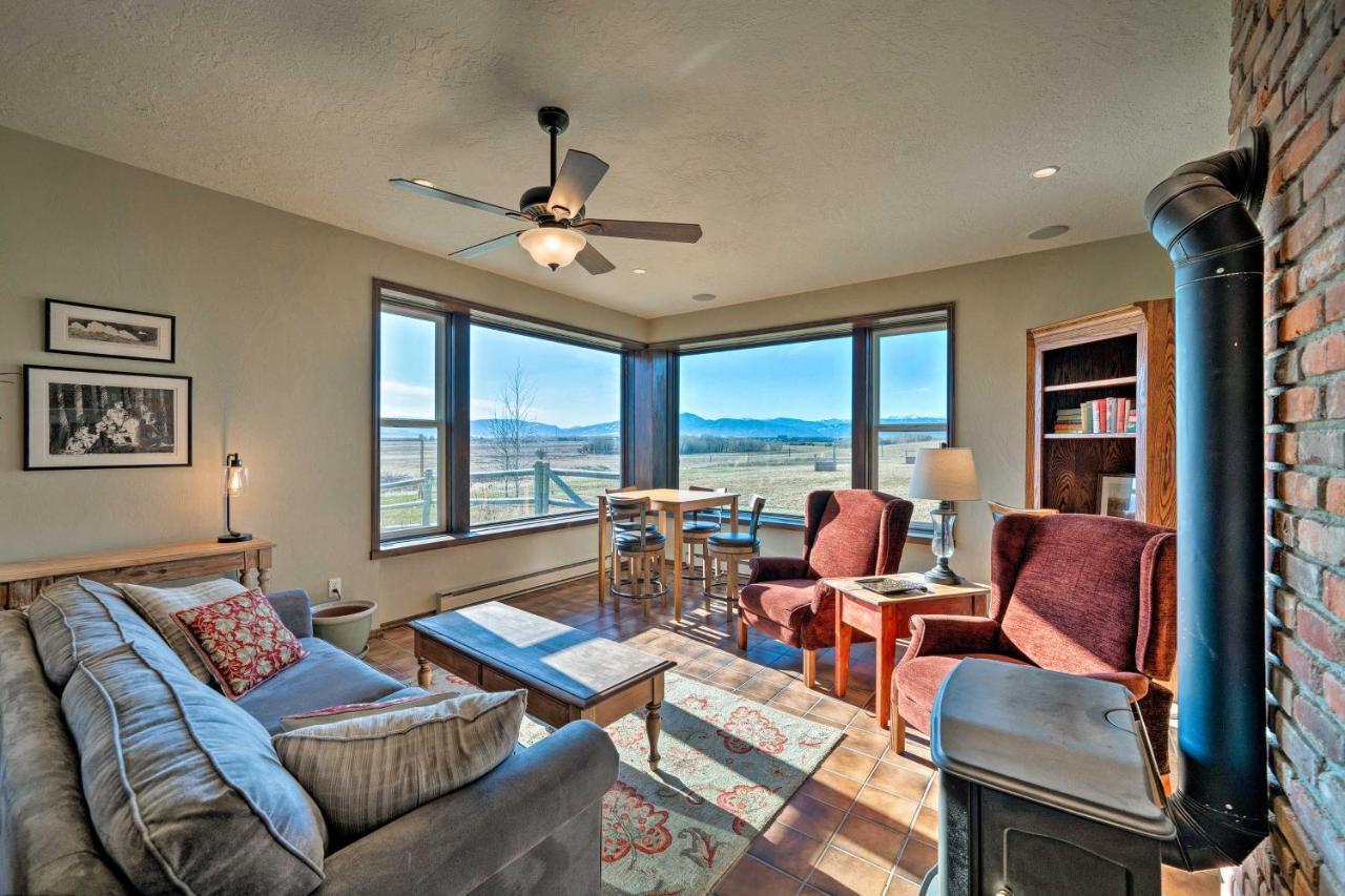Bozeman Home On 11 Acres With Mountain Views! エクステリア 写真